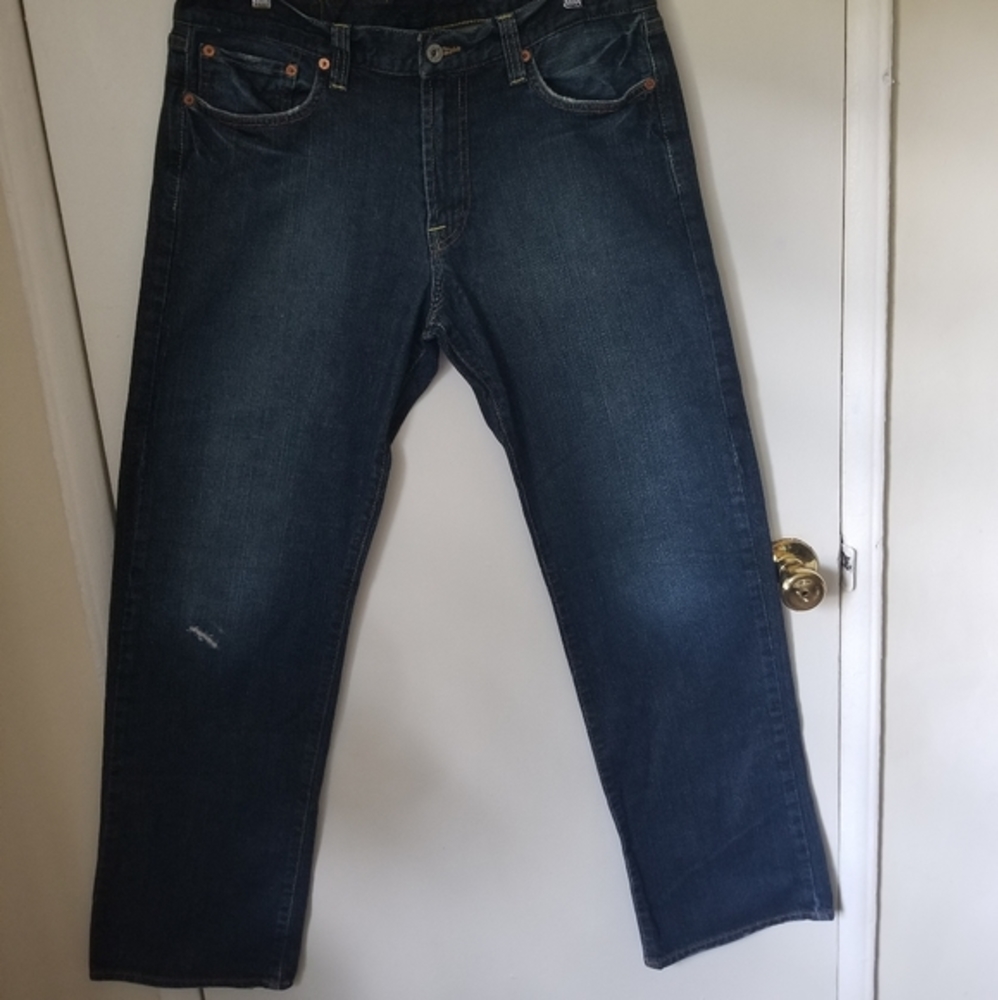Lucky Brand Jeans 363 Vintage Straight Fit Dungarees Dark blue. W: 33 L: 30